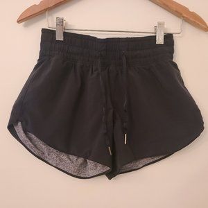 Lululemon Black Reversible shorts size 2